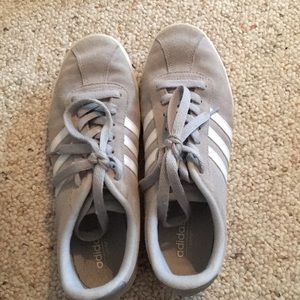 Grey Adidas Neo Shoes